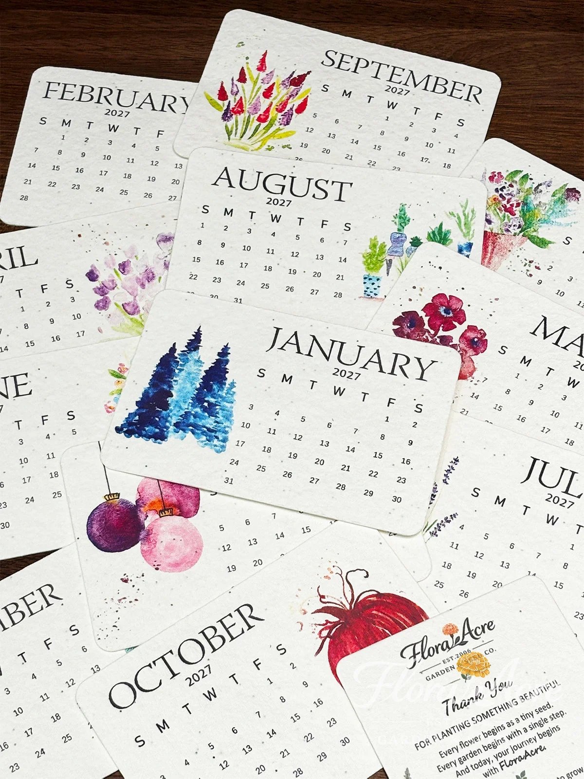 TopSpire®✨✨Early Holiday Sale 50% OFF🌱Eco-Friendly Plantable “Timeless” Seed Calendar 2027