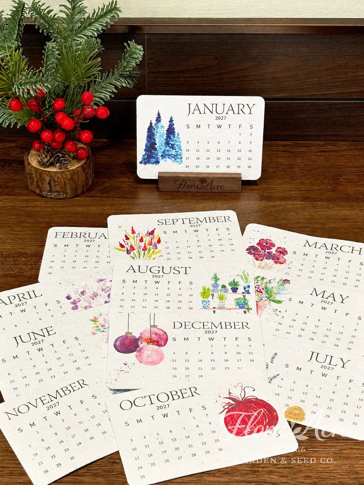TopSpire®✨✨Early Holiday Sale 50% OFF🌱Eco-Friendly Plantable “Timeless” Seed Calendar 2027