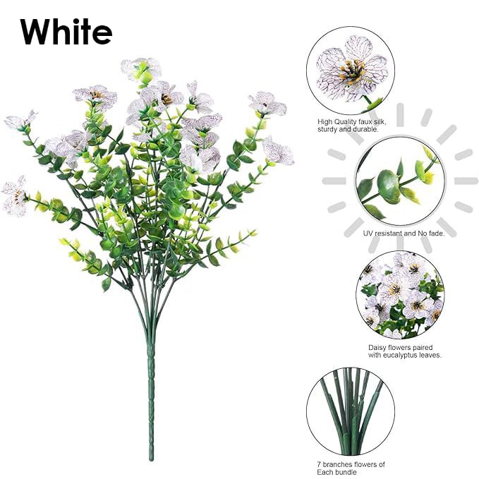💥Only $1.98Last Day Promotion!🌺UV Resistant Colorful Artificial Flower