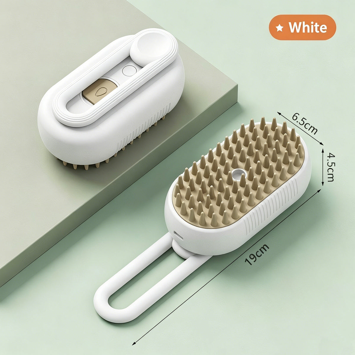 🏆Over 65,000 SOLD!🔥Steamy Pet Brush-a quick and easy pet hair removal comb🐾
