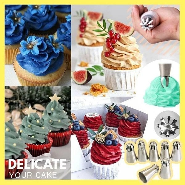 Last Day Promotion -49% OFF Cake Decor Piping Tips