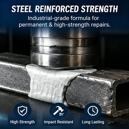 💥SAVE 49% NOW🏠Steel Reinforced Epoxy Repair Putty — Universal Glue for Metal, Wood, Plastic