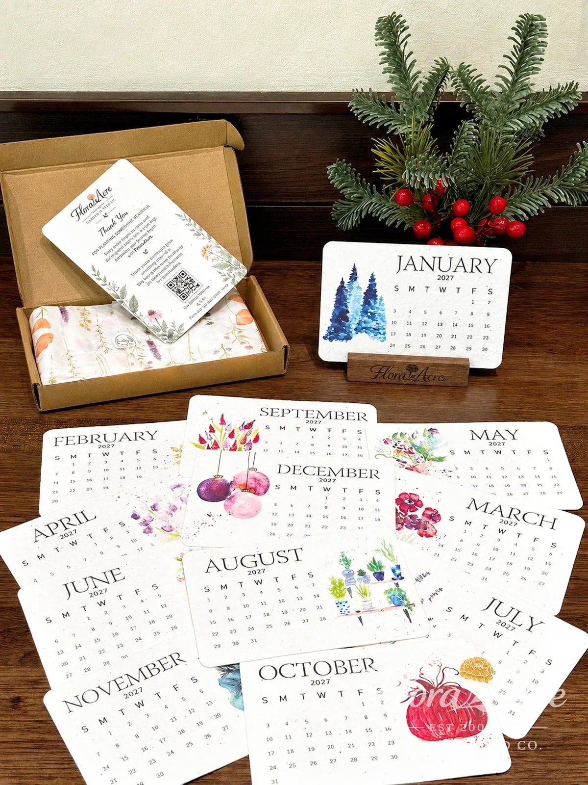 TopSpire®✨✨Early Holiday Sale 50% OFF🌱Eco-Friendly Plantable “Timeless” Seed Calendar 2027