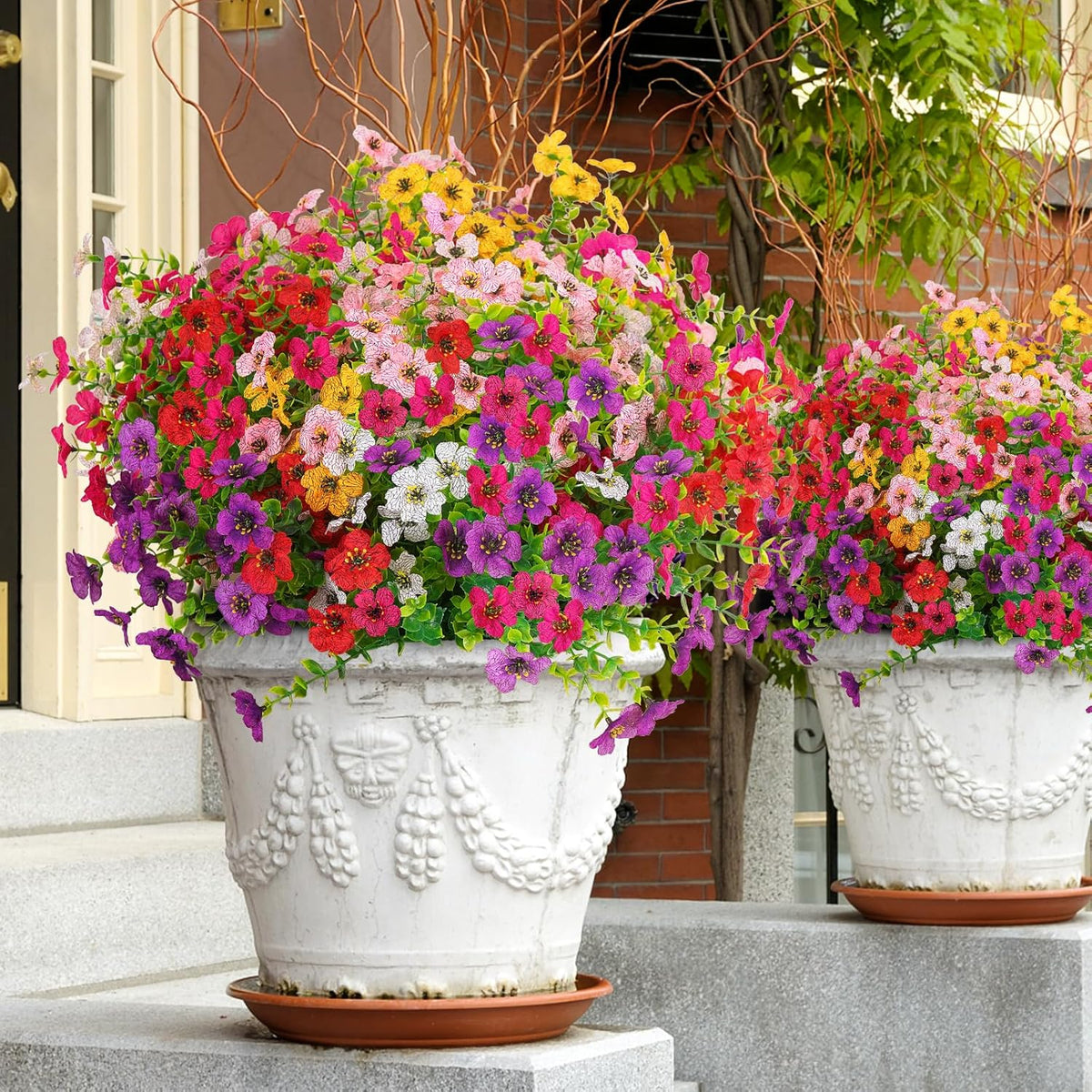 💥Only $1.98Last Day Promotion!🌺UV Resistant Colorful Artificial Flower