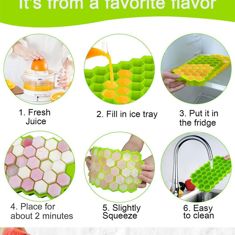 Ice Cube Tray Ice Cube Maker Sphere Mold Ice Cube Tray With Lid